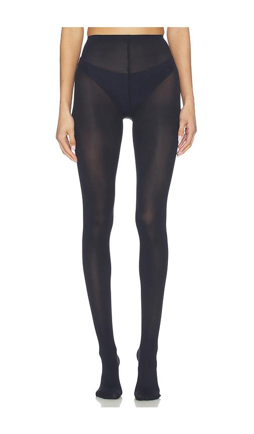 SWEDISH STOCKINGS Olivia Premium Tights in Navy by SWEDISH STOCKINGS