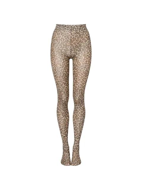 Sofia leopard-print tights by SWEDISH STOCKINGS