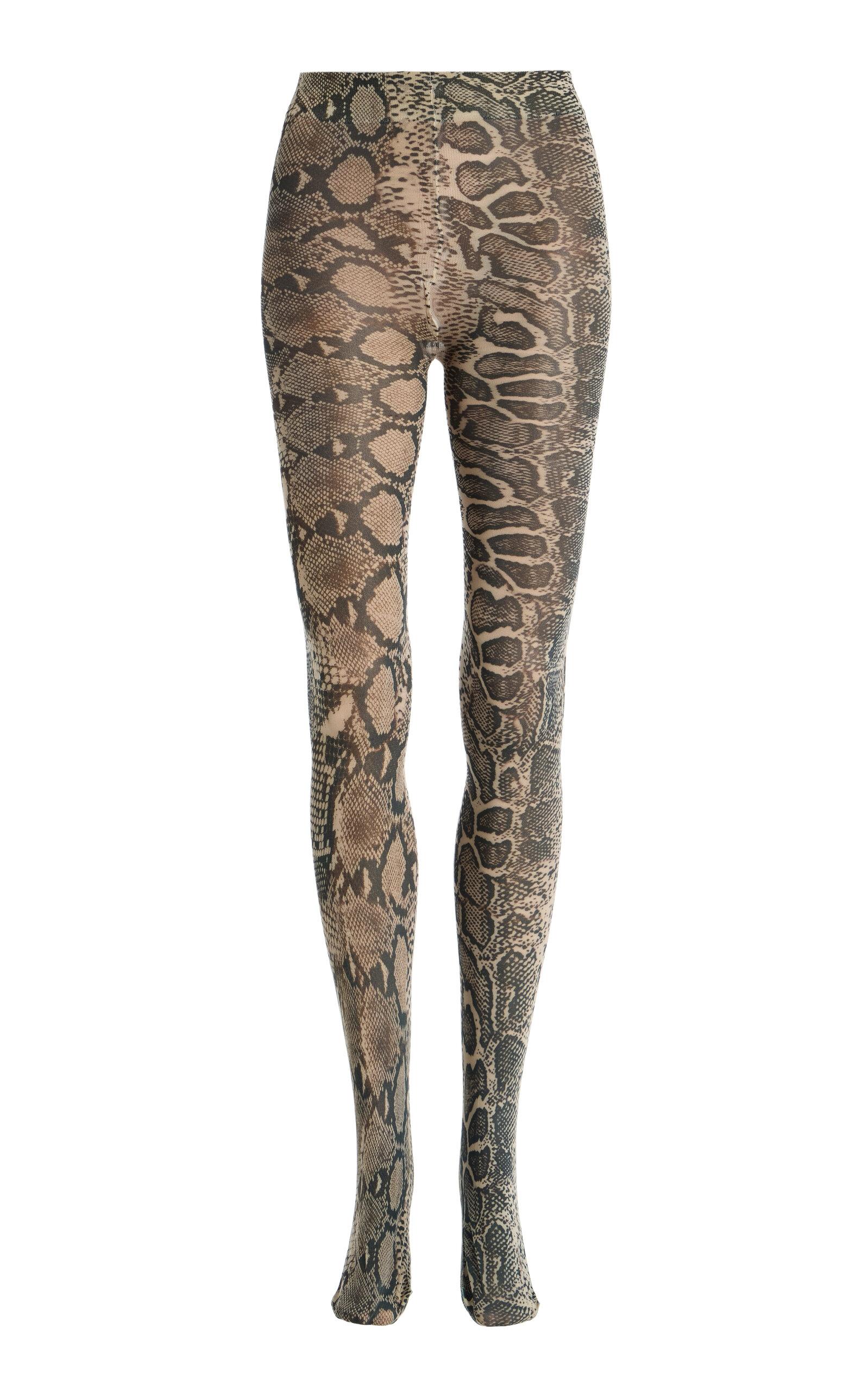 Swedishtockingsofianake-Print Tights - Moda Operandi by SWEDISH STOCKINGS