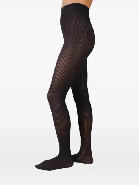 Zoe ribbed tights by SWEDISH STOCKINGS