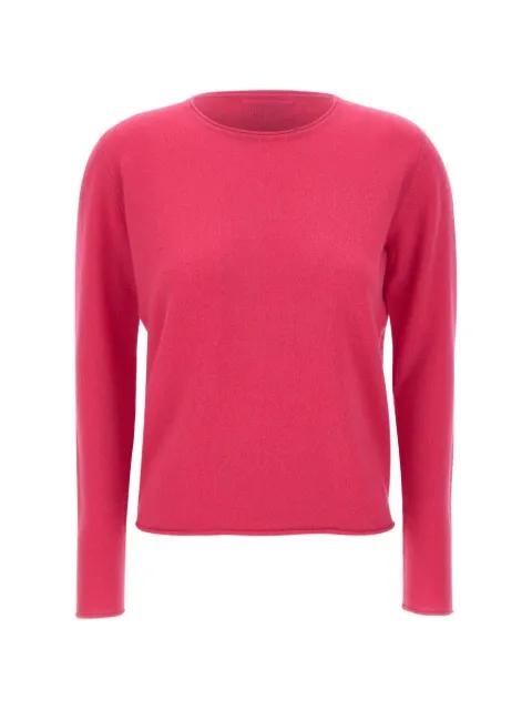 Ayla rolled-finish sweater by SWEET CASHMERE