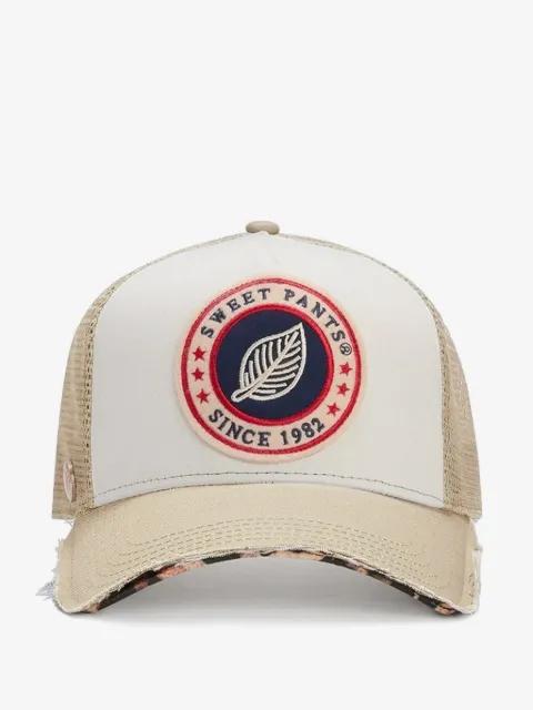 Clay logo-patch trucker cap by SWEET PANTS
