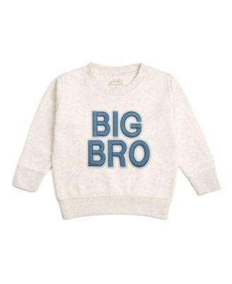 Boys' Big Bro Embroidered Patch Sweatshirt - Big Kid by SWEET WINK