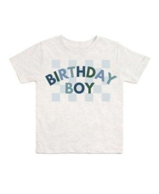 Boys' Birthday Boy Checker Short Sleeve T-Shirt - Baby by SWEET WINK