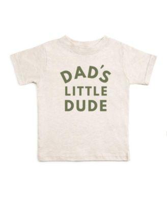 Boys' Dad's Little Dude Short Sleeve T-Shirt - Little Kid by SWEET WINK