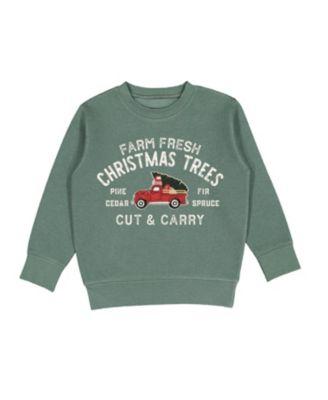 Boys' Farm Fresh Christmas Tree Patch Sweatshirt - Baby by SWEET WINK