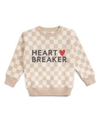 Boys' Heartbreaker Checkered Valentine's Day Sweatshirt - Big Kid by SWEET WINK