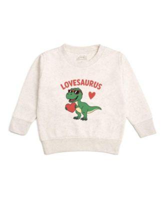 Boys' Lovesaurus Valentine's Day Sweatshirt - Big Kid by SWEET WINK Boys' Lovesaurus Valentine's Day Sweatshirt - Big Kid by SWEET WINK