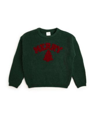 Boys' Merry Patch Christmas Knit Sweater - Baby by SWEET WINK Boys' Merry Patch Christmas Knit Sweater - Baby by SWEET WINK