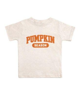 Boys' Pumpkin Season Puff Ink Short Sleeve T-Shirt - Baby by SWEET WINK