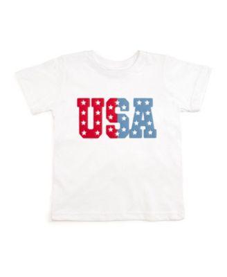 Boys' USA Puff Ink Short Sleeve T-Shirt - Baby by SWEET WINK