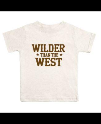 Boys' Wilder Than The West Western Short Sleeve T-Shirt - Baby by SWEET WINK