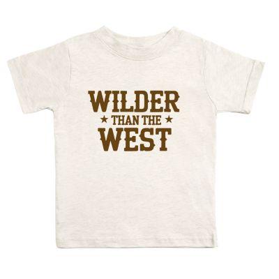 Boys' Wilder Than The West Western Short Sleeve T-Shirt - Little Kid by SWEET WINK
