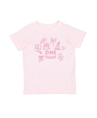 Girls' 1st Birthday Icon Short Sleeve T-Shirt - Baby by SWEET WINK