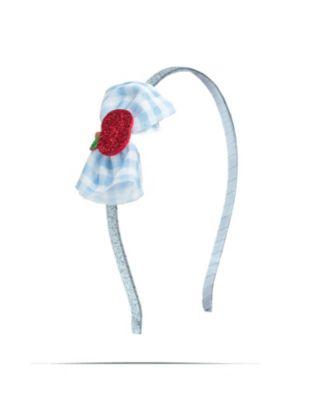 Girls' Apple Gingham Tulle Bow Headband - Little Kid by SWEET WINK