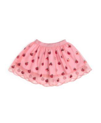 Girls' Apple Sequin Scalloped Tutu Skirt - Baby by SWEET WINK