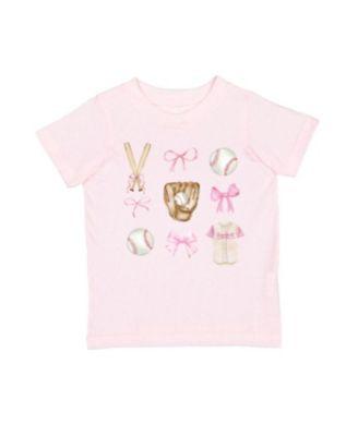 Girls' Baseball Cutie Short Sleeve T-Shirt - Baby by SWEET WINK