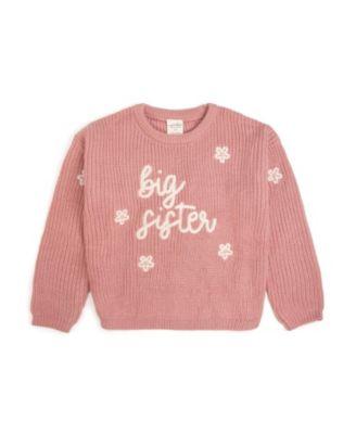 Girls' Big Sister Knit Sweater - Little Kid by SWEET WINK