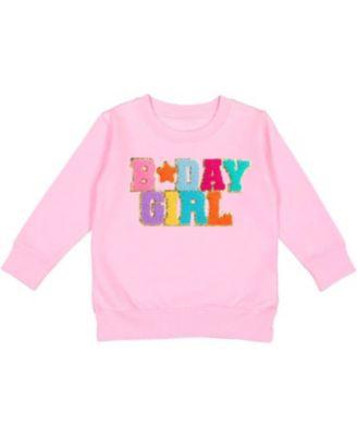 Girls' Birthday Girl Patch Sweatshirt - Baby by SWEET WINK