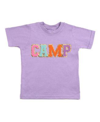 Girls' Camp Patch Short Sleeve T-Shirt - Little Kid by SWEET WINK