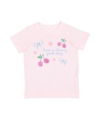 Girls' Cherry Good Day Short Sleeve T-Shirt - Baby by SWEET WINK