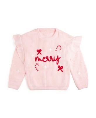Girls' Coquette Merry Christmas Knit Sweater - Little Kid by SWEET WINK