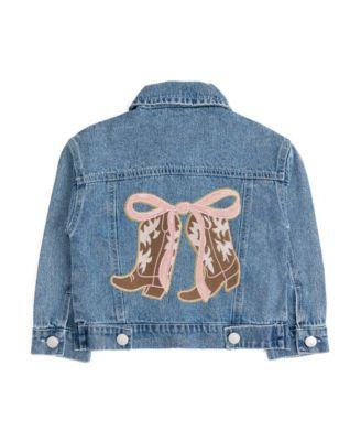 Girls' Cowgirl Cutie Patch Western Denim Jacket - Little Kid by SWEET WINK