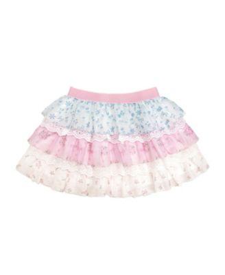 Girls' Floral & Lace Tiered Tutu - Baby by SWEET WINK