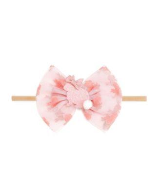 Girls' Honey Bunny Easter Tulle Bow Baby Headband - Baby by SWEET WINK