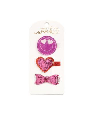 Girls' Lover Babe Valentine's Day Clip Set - Little and Big Kid by SWEET WINK