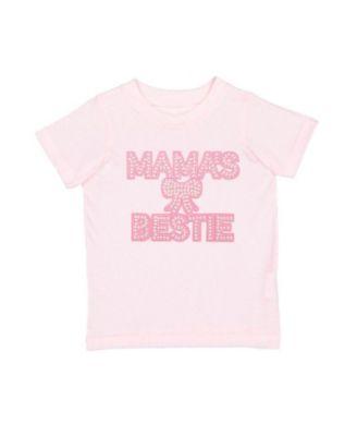 Girls' Mama's Bestie Pearl Patch Short Sleeve T-Shirt - Big Kid by SWEET WINK