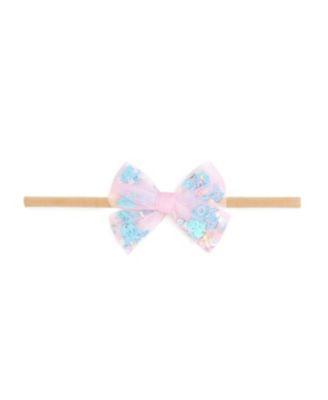 Girls' Mermaid Sequin Bow Headband - Baby by SWEET WINK
