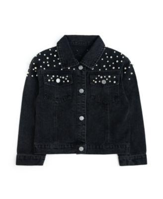 Girls' Pearl Denim Jacket - Little Kid by SWEET WINK