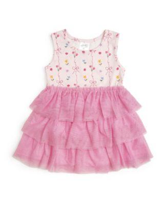 Girls' Peony Floral Tank Tutu Dress - Baby by SWEET WINK
