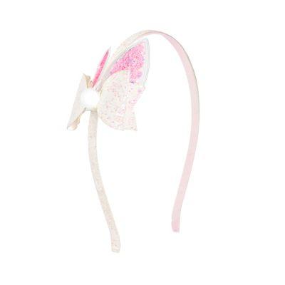 Girls' Shaker Easter Bunny Ear Bow Headband - Little Kid by SWEET WINK