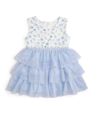 Girls' Sky Floral Tank Tutu Dress - Baby by SWEET WINK