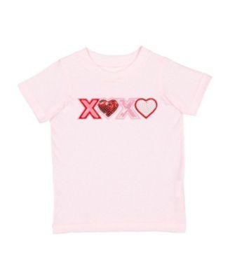 Girls' XOXO Sequin Patch Valentine's Day Short Sleeve T-Shirt - Baby by SWEET WINK Girls' XOXO Sequin Patch Valentine's Day Short Sleeve T-Shirt - Baby by SWEET WINK