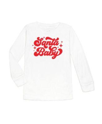 Unisex Santa Christmas Long Sleeve Shirt - Baby by SWEET WINK
