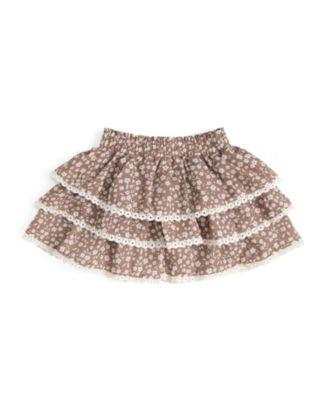 Unisex Vintage-Like Floral Skort by SWEET WINK