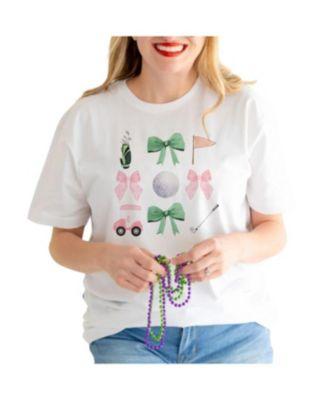 Women's Coquette Golf Girl Short Sleeve T-Shirt by SWEET WINK