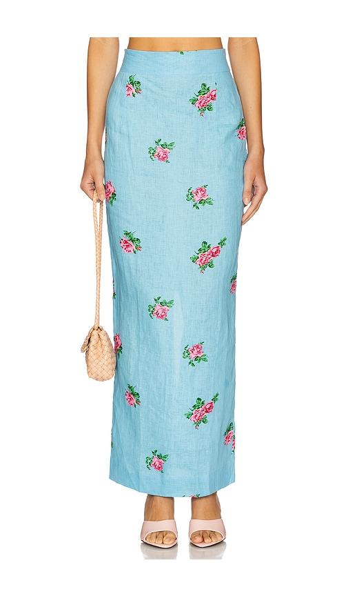 SWF Pencil Skirt in Blue by SWF