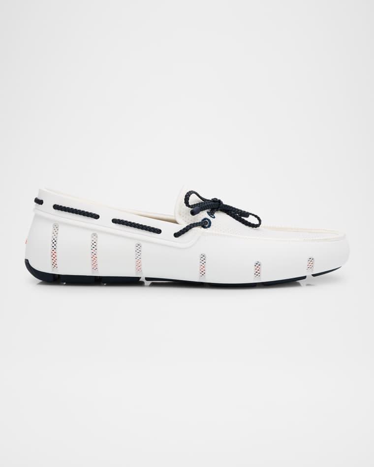 Men's Braided Lace Mesh Loafers by SWIMS