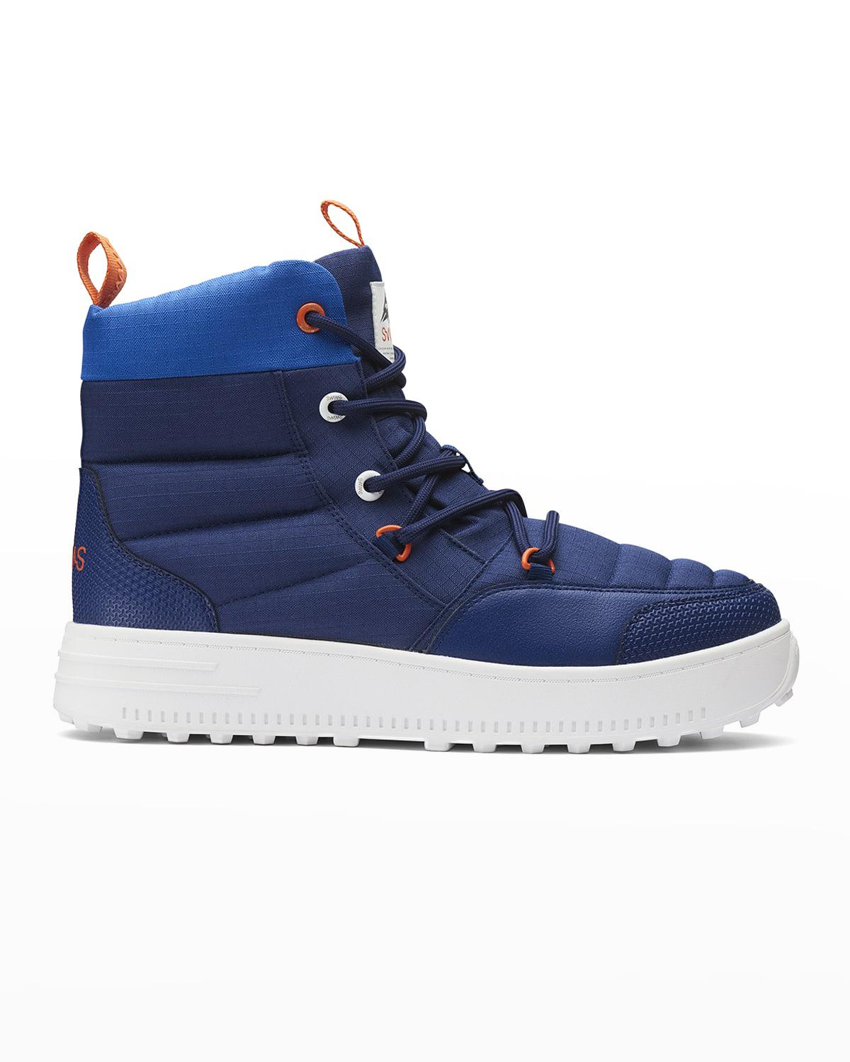 Men's Snow Runner Water-Resistant Quilted Boots by SWIMS