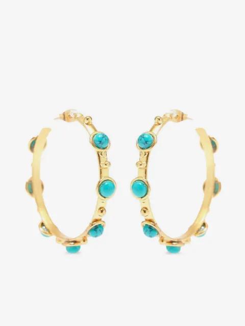 Petite Candy turquoise earrings by SYLVIA TOLEDANO