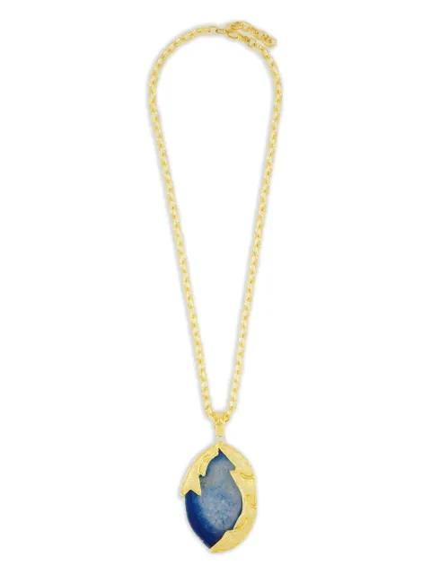 Spellbound agate-pendent necklace by SYLVIA TOLEDANO