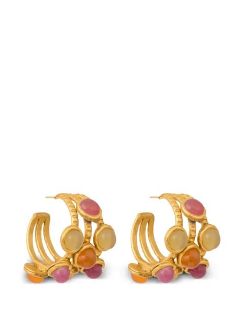 Thalita hoop earrings by SYLVIA TOLEDANO