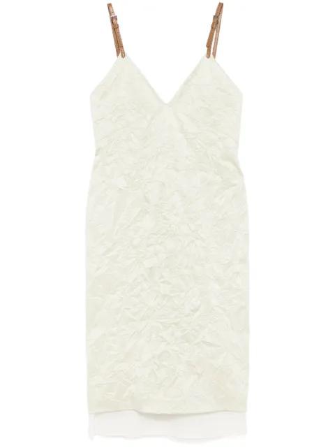 crinkled dress by SYSTEM