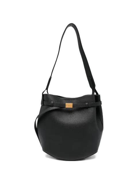 leather shoulder  bag by SYSTEM