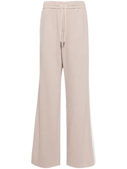 piping-detail track pants by SYSTEM