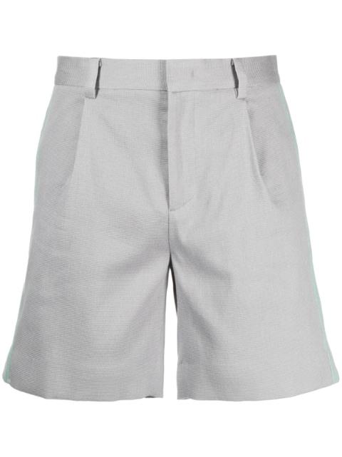 side-stripe shorts by SYSTEM